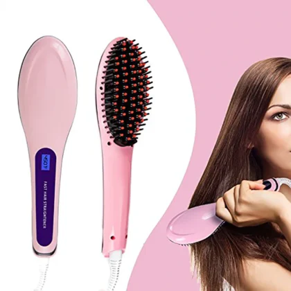 Fast Hair Straightener Brush